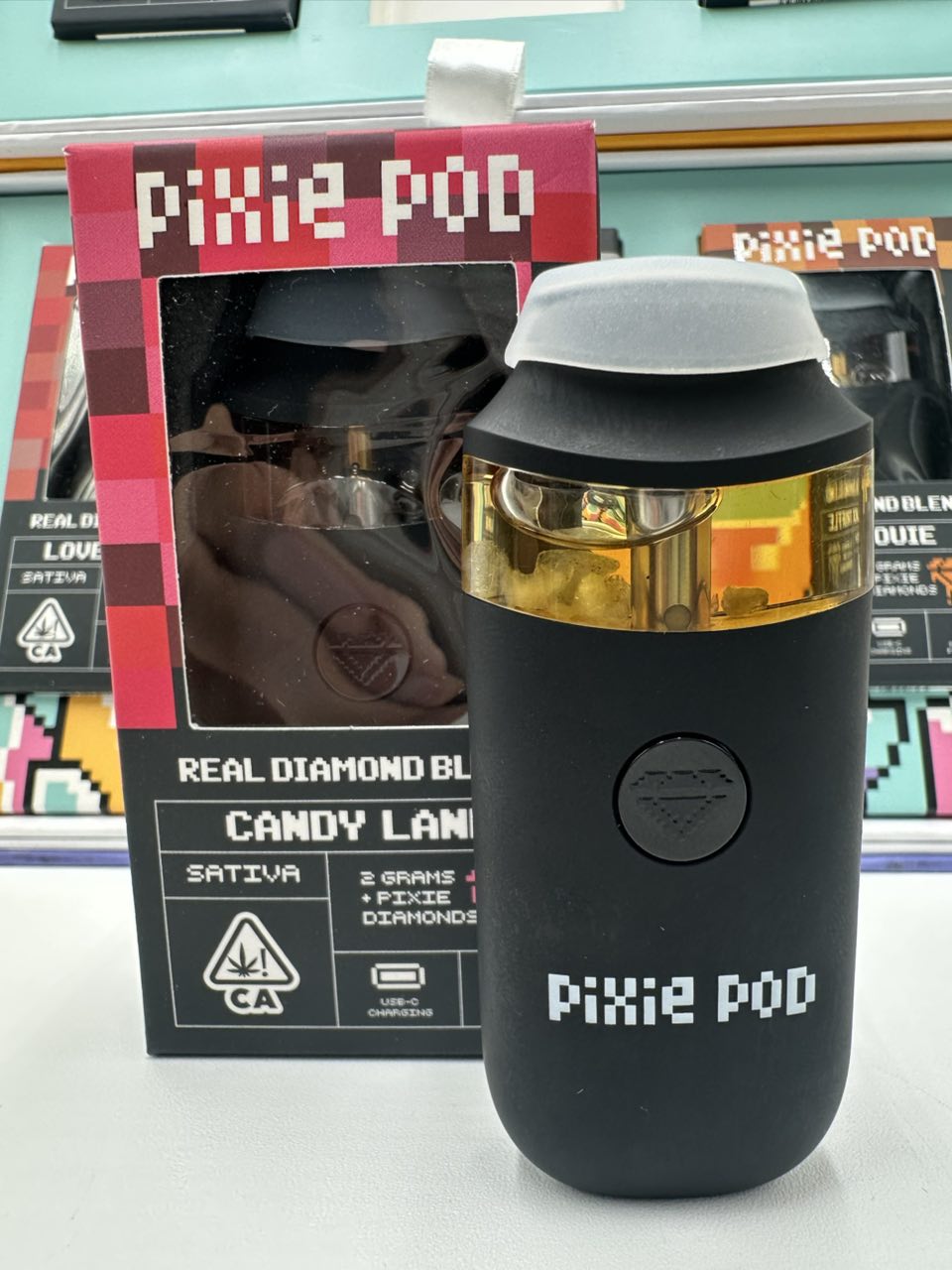 4G Pixie Dust Pods THCA-P Black Edition