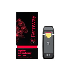 Alpine Strawberry Fernway Traveler Pro 2G Vape