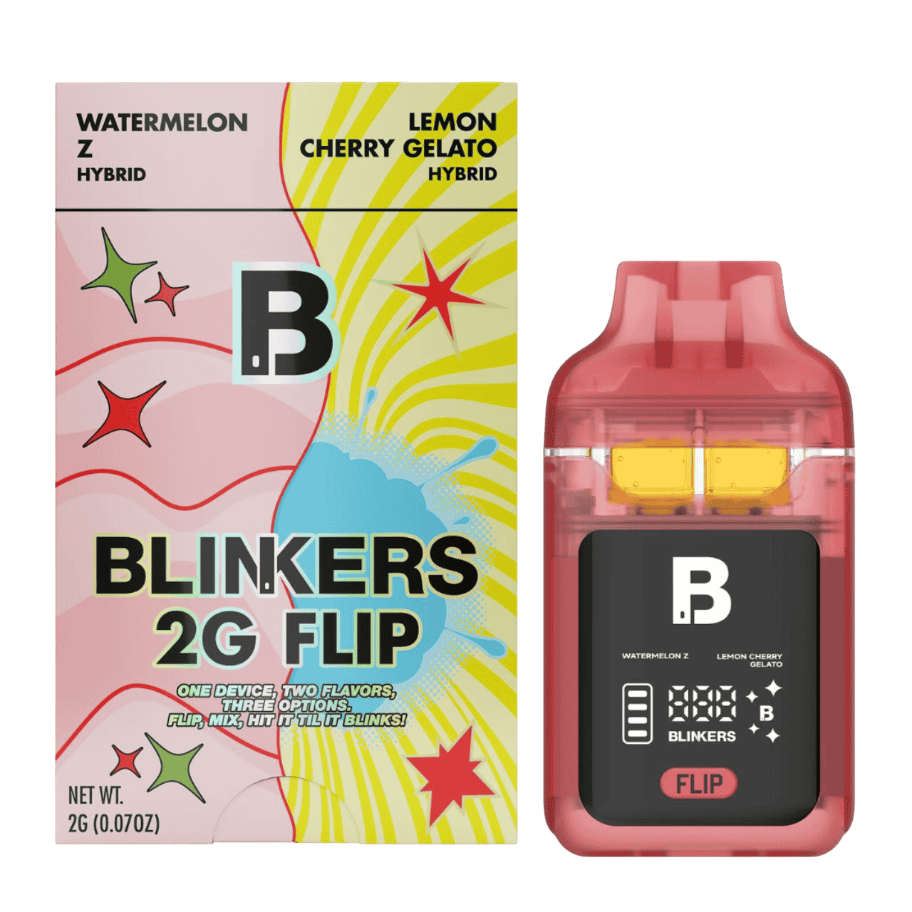 Blinkers 2g Flip Disposable